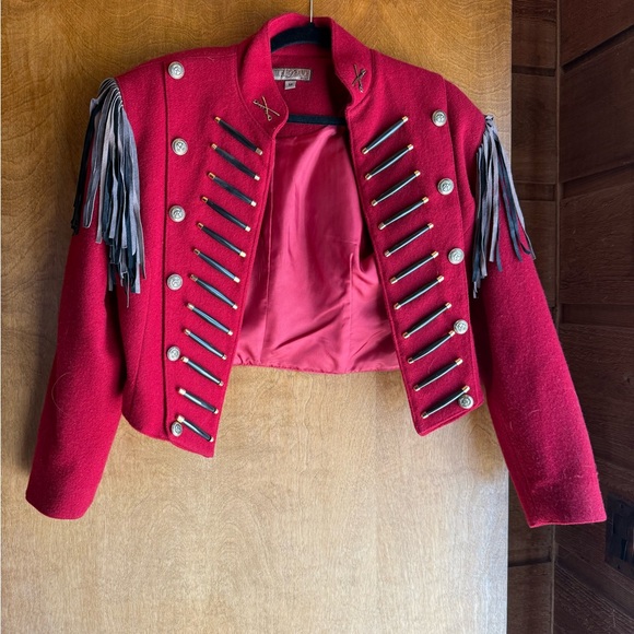 Double D Ranch Red Jacket - Picture 2 of 4